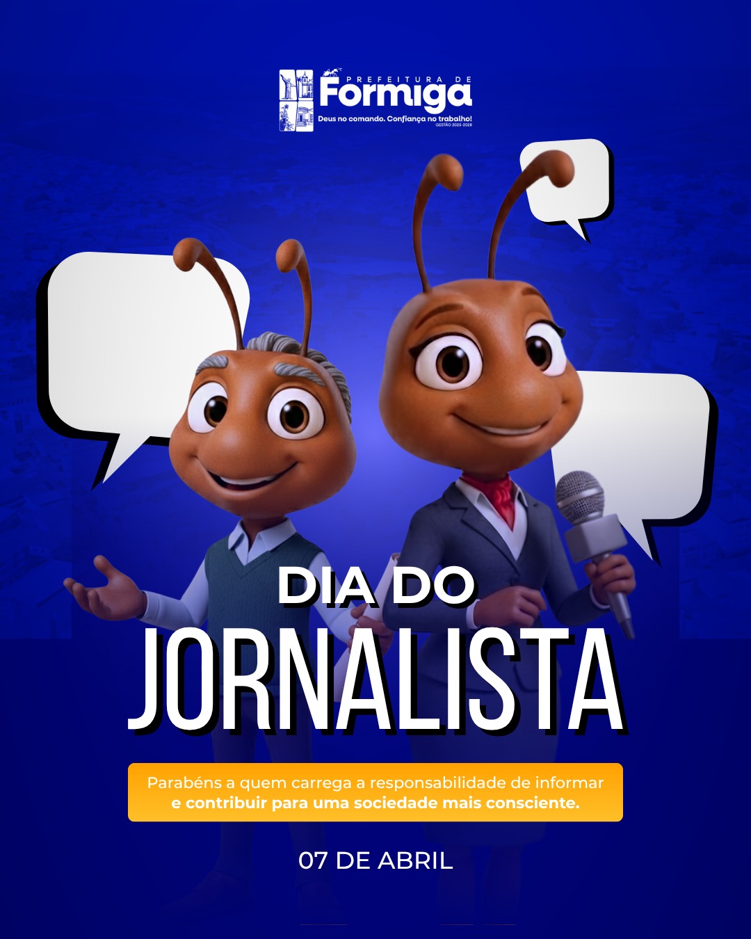 7 de abril | Dia do Jornalista