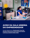 Aviso da Sala Mineira do Empreendedor