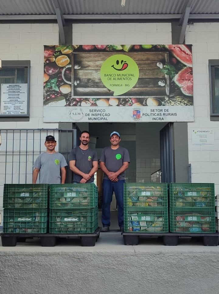 Banco Municipal de Alimentos recebe mais de12 toneladas de alimentos em março