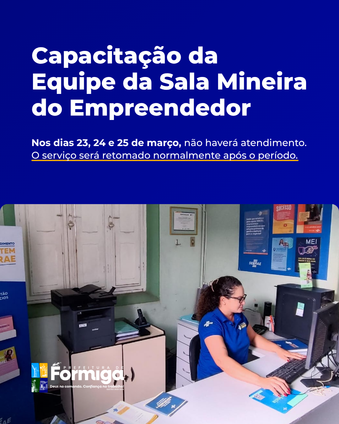 Capacitação da Equipe da Sala Mineira do Empreendedor
