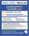 Cartório Eleitoral de Formiga realiza plantão especial para atendimento
