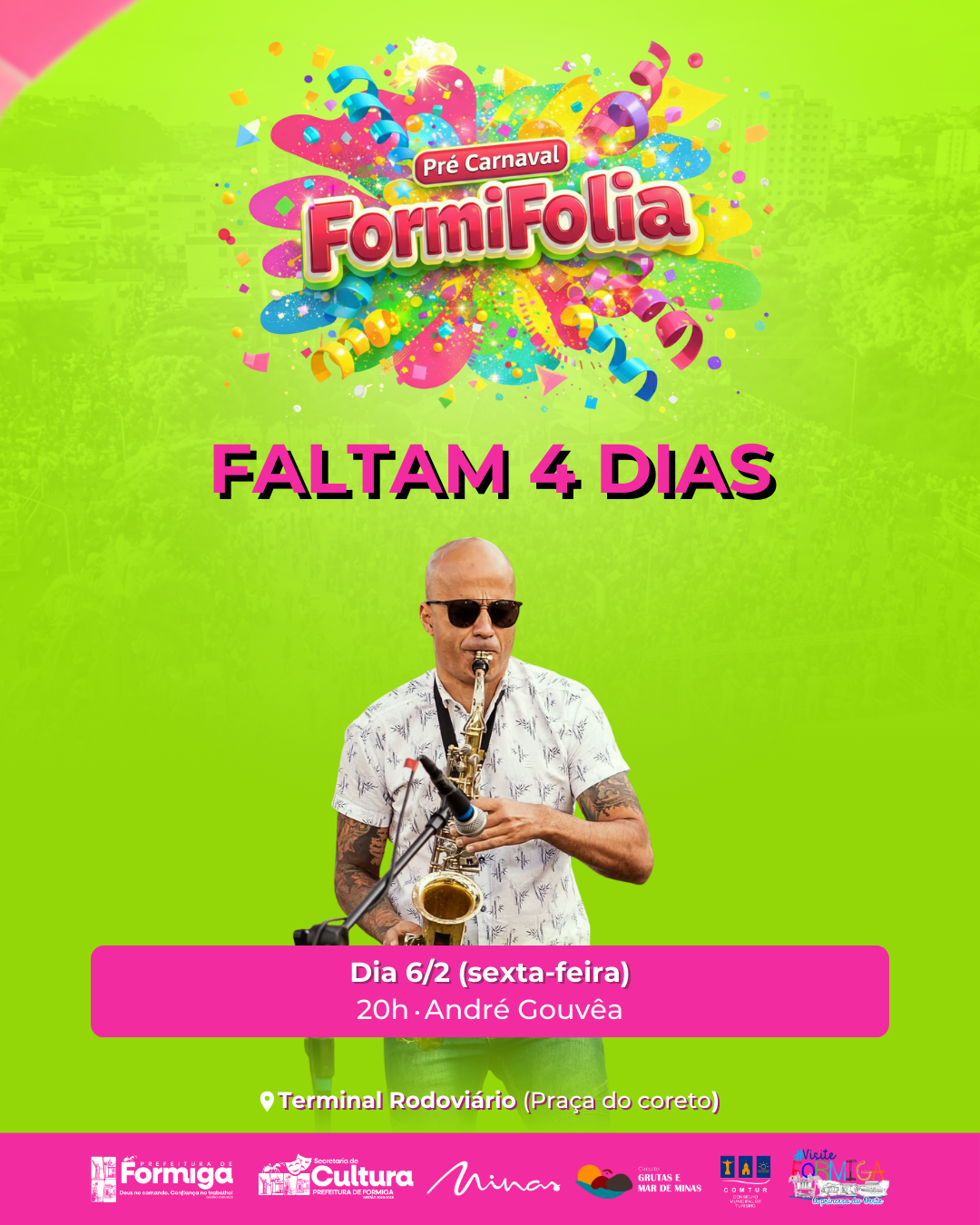 FALTAM 4 DIAS - Pré-Carnaval FormiFolia