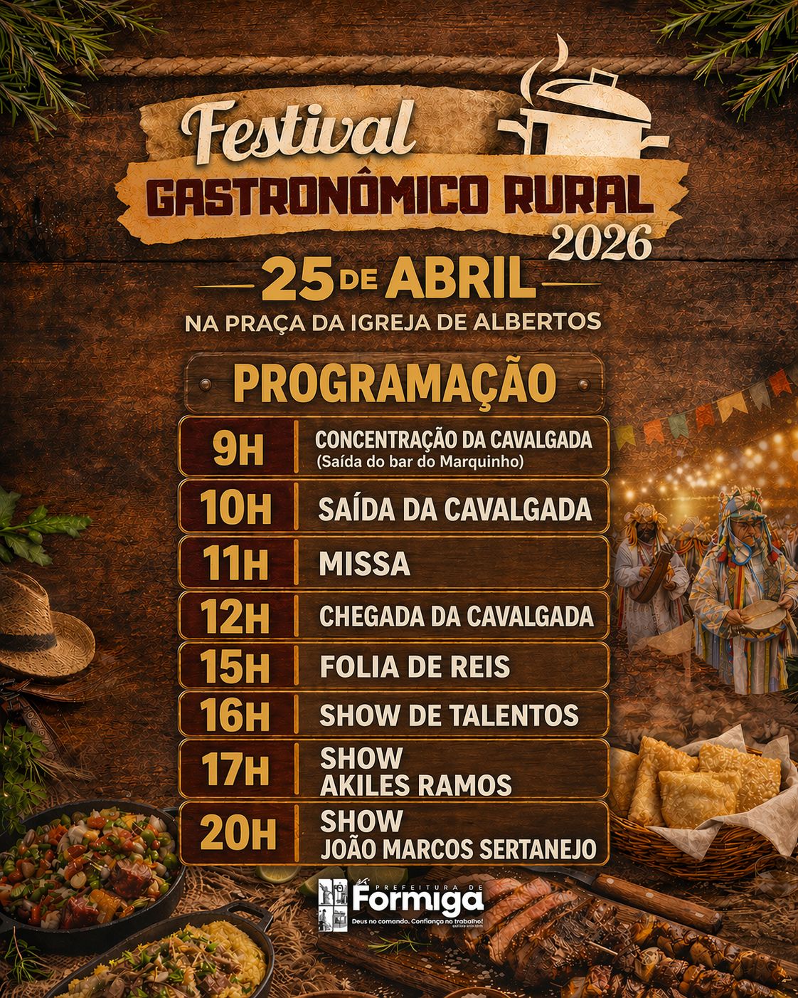 Festival Gastronômico Rural – Edição Albertos 2026