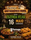 Festival Gastronômico Rural 2026 – Edição Fazenda Velha
