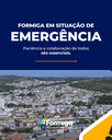 Formiga em situação de emergência. Paciência e colaboração de todos são essenciais.