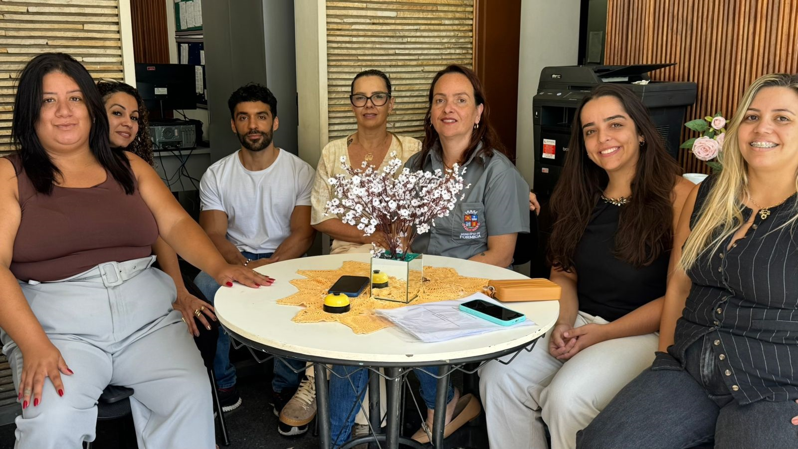 Formiga recebe visita institucional da Casa Lar de Bambuí