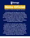 Nota Oficial - Trânsito na Ponte do Engenho de Serra