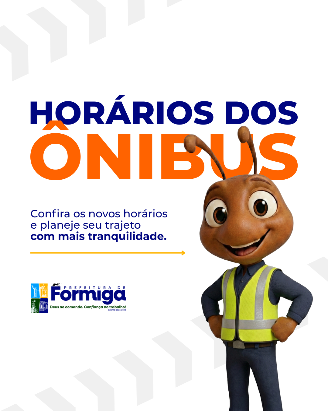 Novos horários e itinerários do transporte público em Formiga