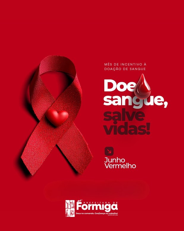 Junho Vermelho: um gesto simples que salva vidas