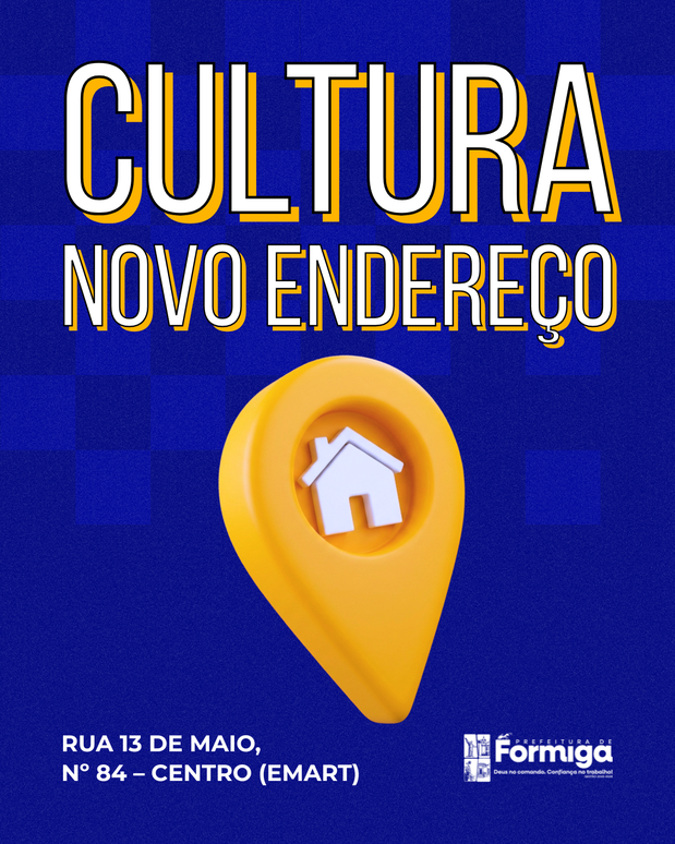 Secretaria Municipal de Cultura, Turismo e Esporte está em novo endereço