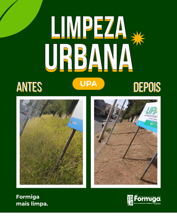 Prefeitura realiza serviços de limpeza urbana em diferentes regiões da cidade