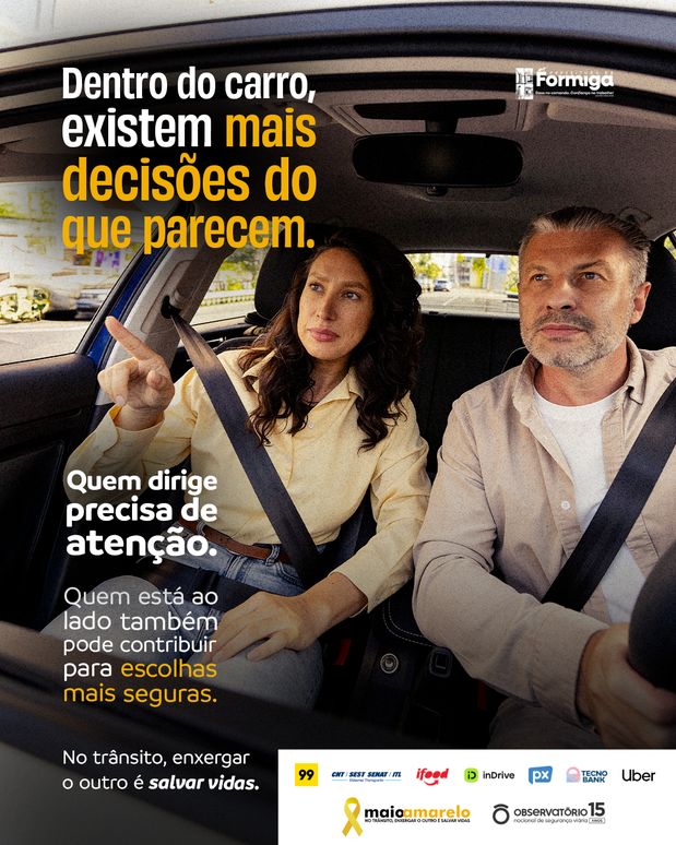 Maio Amarelo: No trânsito, cada escolha importa