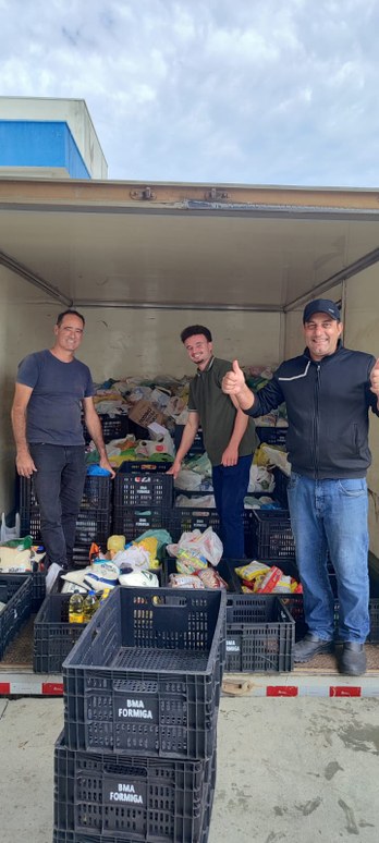 Prefeitura de Formiga arrecada 5 toneladas de alimentos durante a Expo Formiga 2026