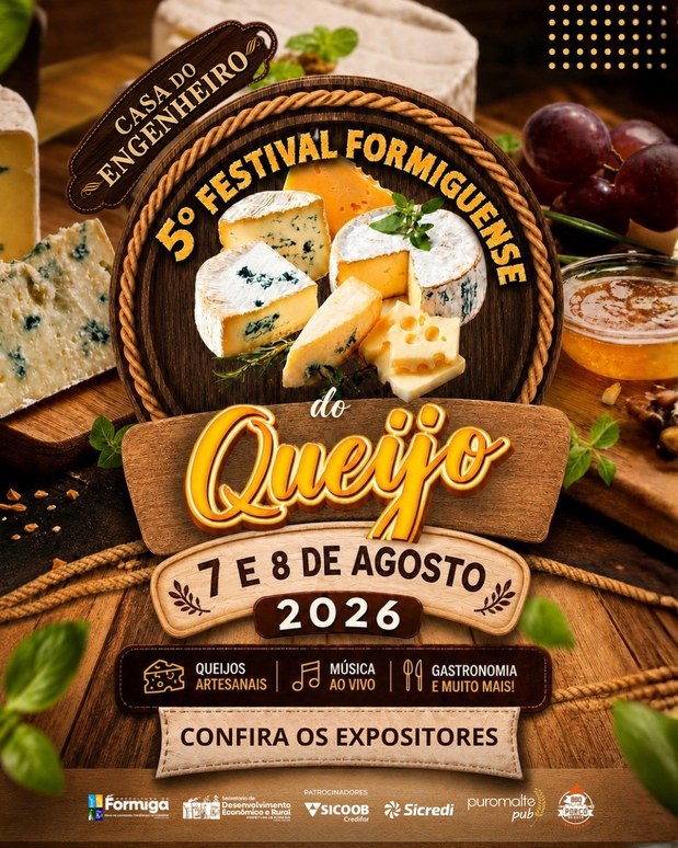 5º Festival Formiguense do Queijo: Confira os Expositores da Edição 2026