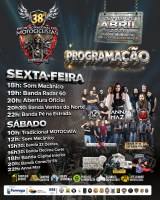 Prefeitura de Formiga divulga programação do 38º Encontro Nacional de Motociclistas