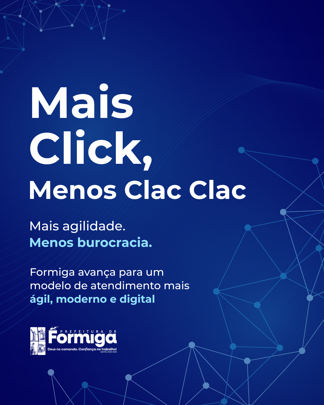 Prefeitura de Formiga implanta programa “Mais Click, Menos Clac-Clac” e avança na digitalização dos serviços da Fazenda