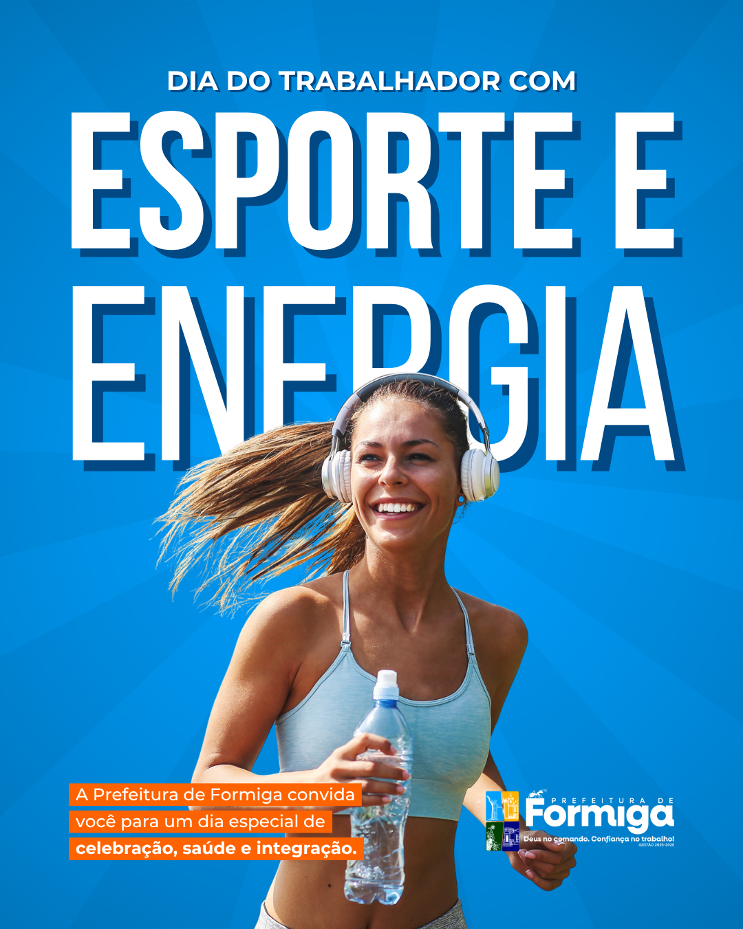 Prefeitura de Formiga promove programação esportiva especial no Dia do Trabalhador