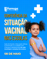 Saúde e Educação Unidas pela Atualização Vacinal de Crianças e Adolescentes